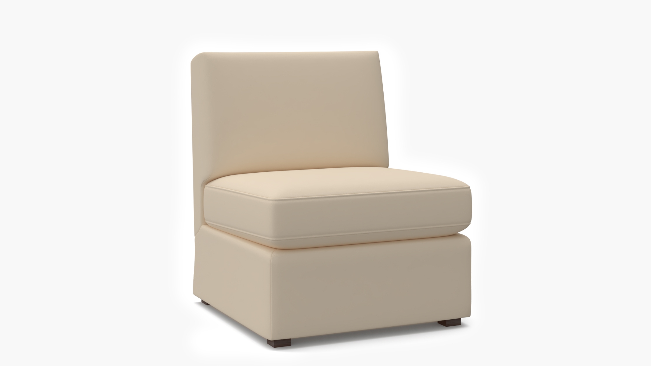 Grande Slipper Chair, Flax Twill - Image 1