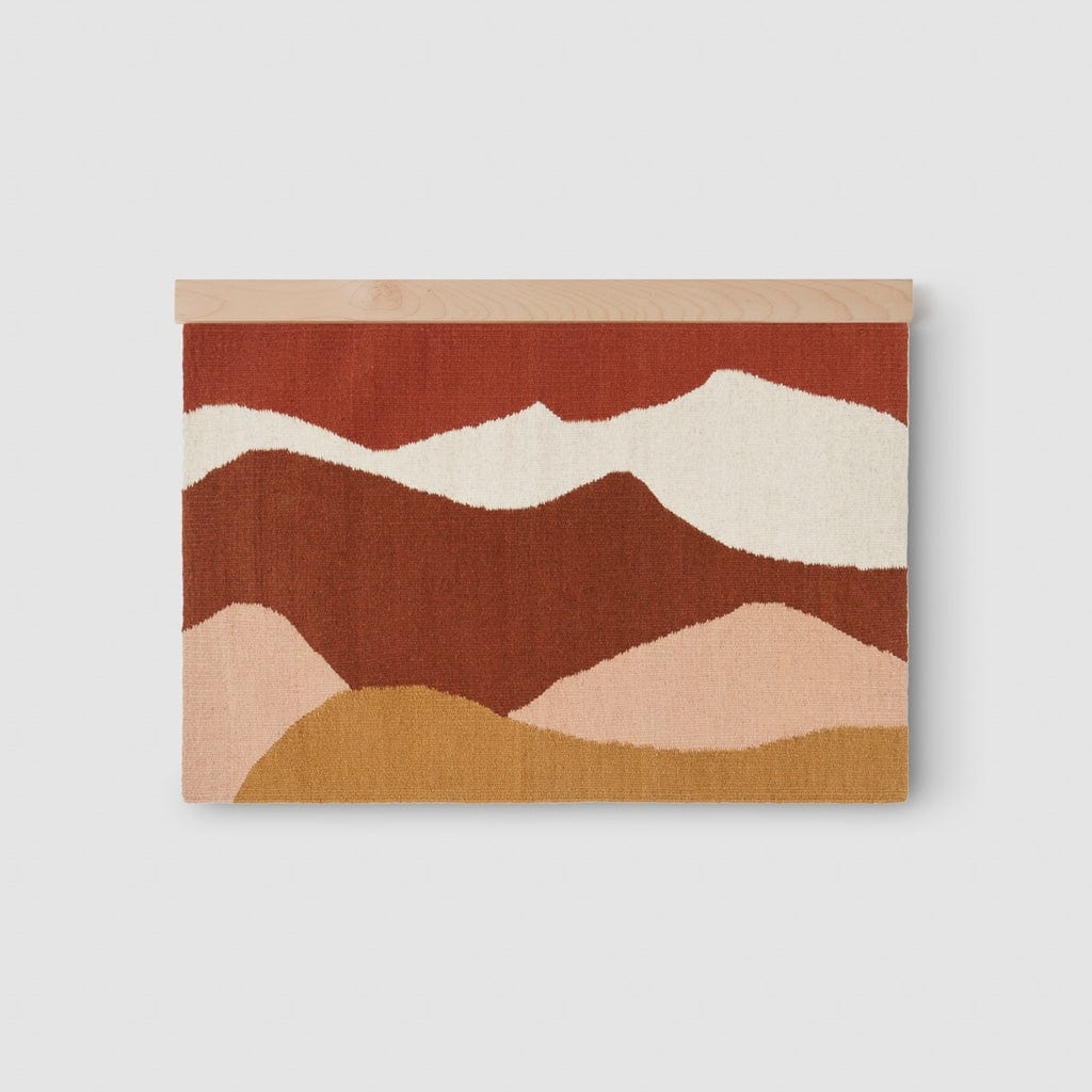 The Citizenry Mesa Handwoven Wall Hanging | 2' x 3' | Olive - Image 2