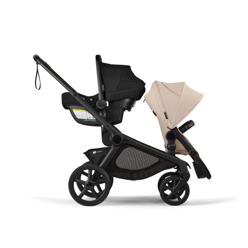 Bugaboo Kangaroo Complete Baby Stroller Desert Taupe Sibling Seat - Image 3