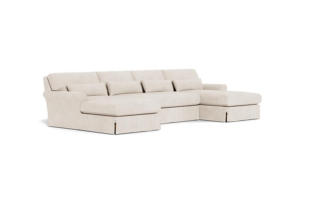 Maxwell Slipcovered U-Sectional Sofa by Apartment Therapy - Image 1