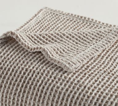 Loden Waffle Weave Blanket, King/Cal. King - Image 2