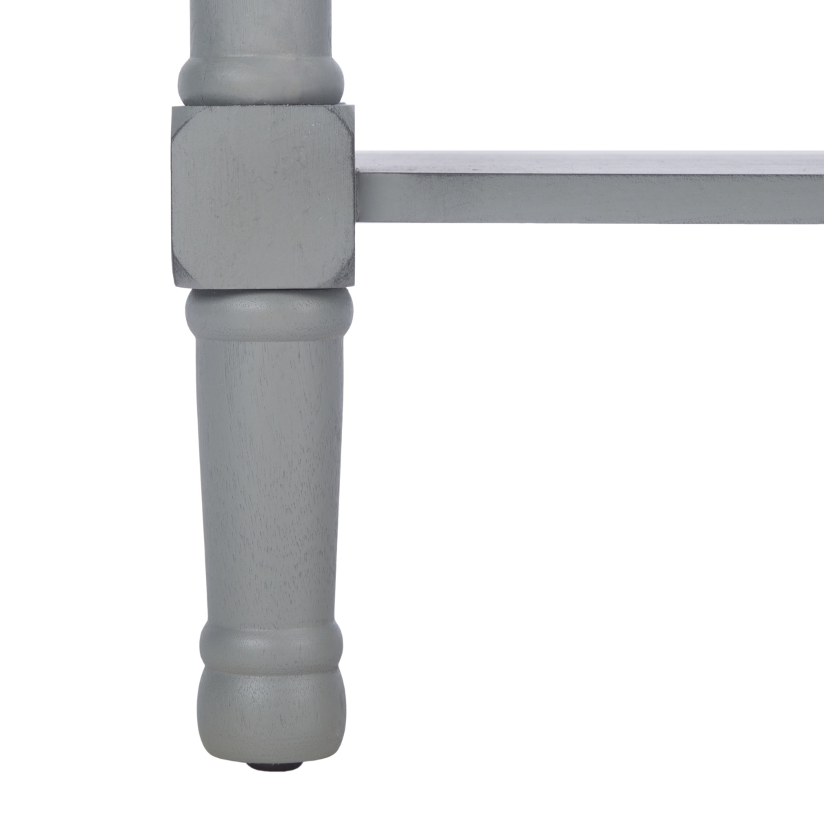 Haines 4 Drawer Console Table - Distressed / Grey - Safavieh - Image 4