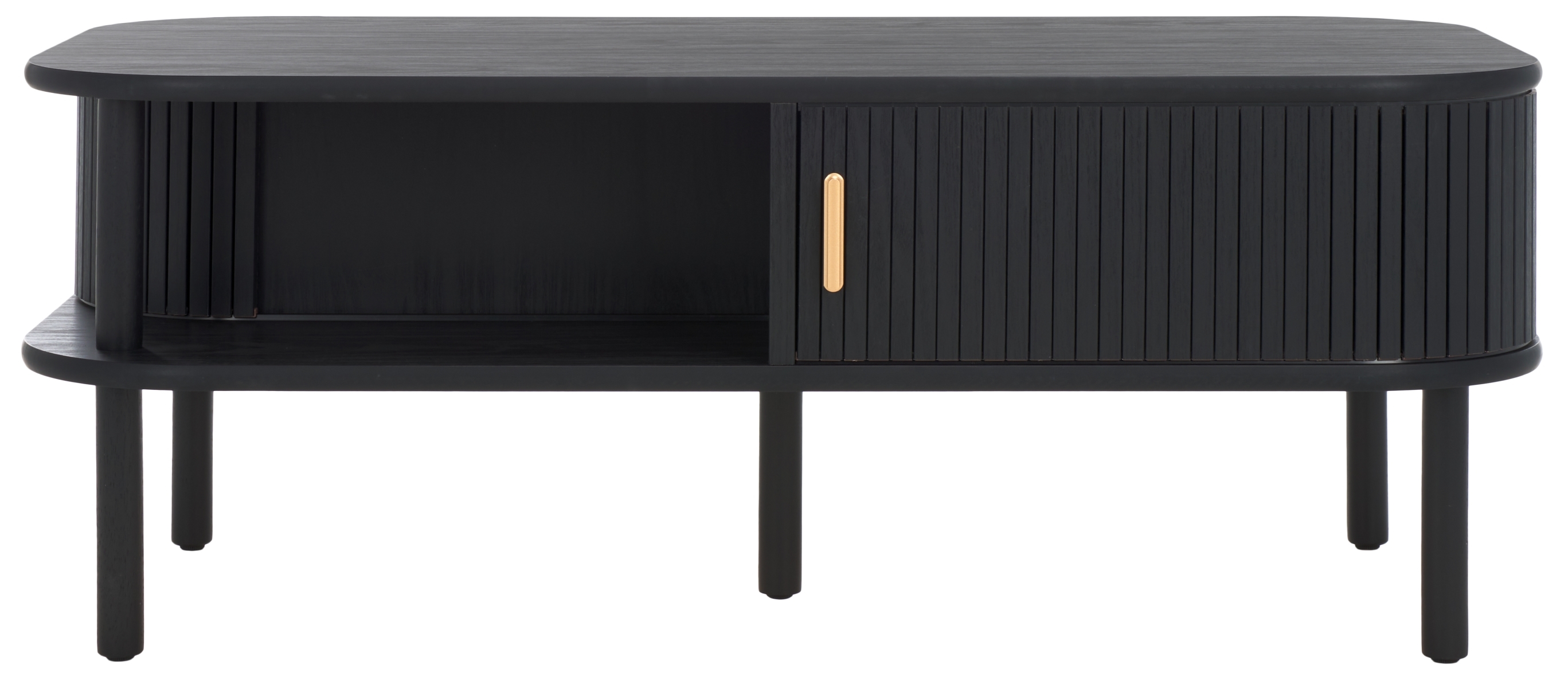 Tealla Coffee Table - Black / Gold - Safavieh - Image 0