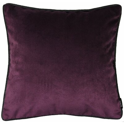 Hickory Velvet Throw Pillow - Image 0