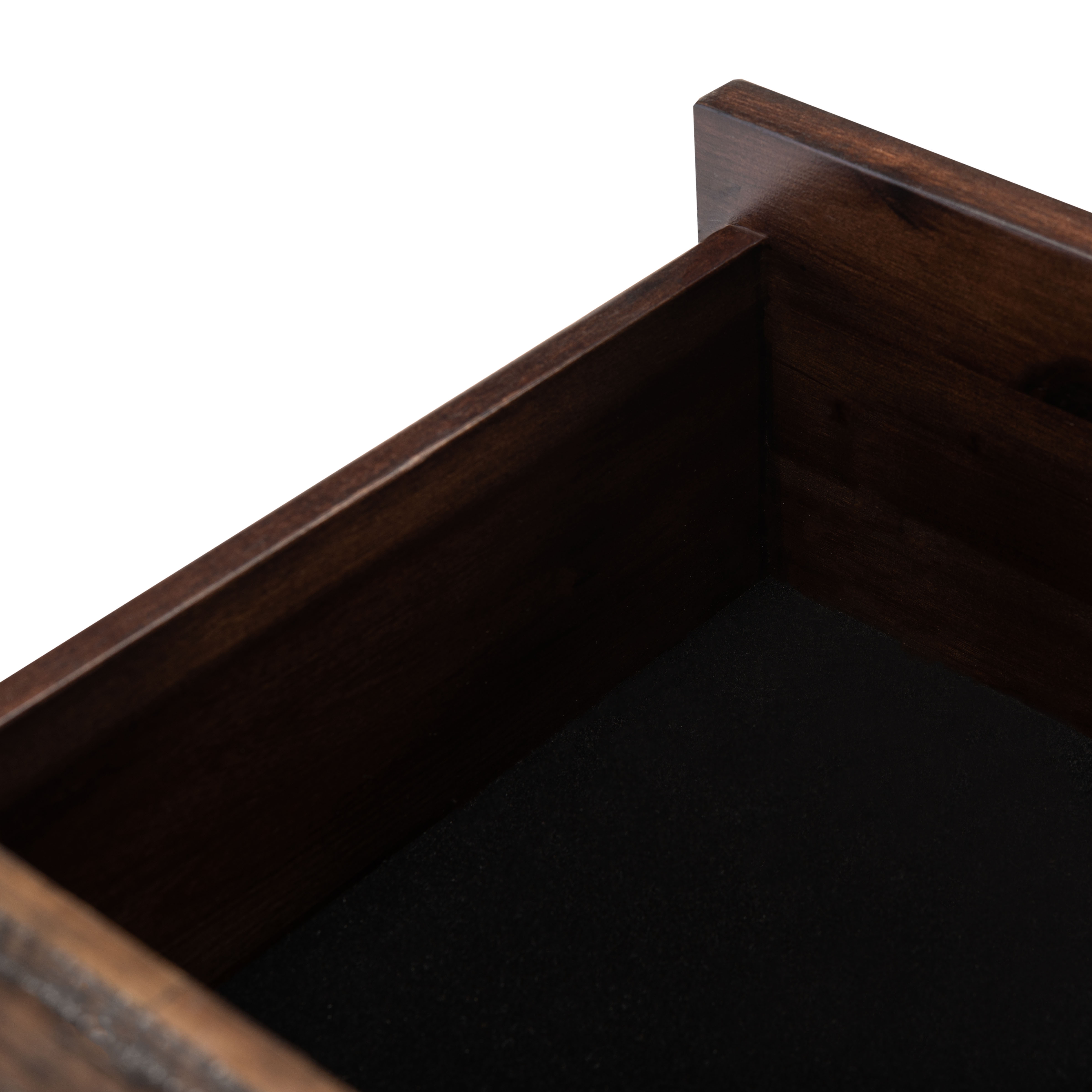 Emmarose 6 Drawer Dresser - Chocolate Brown/Black - Arlo Home - Image 3