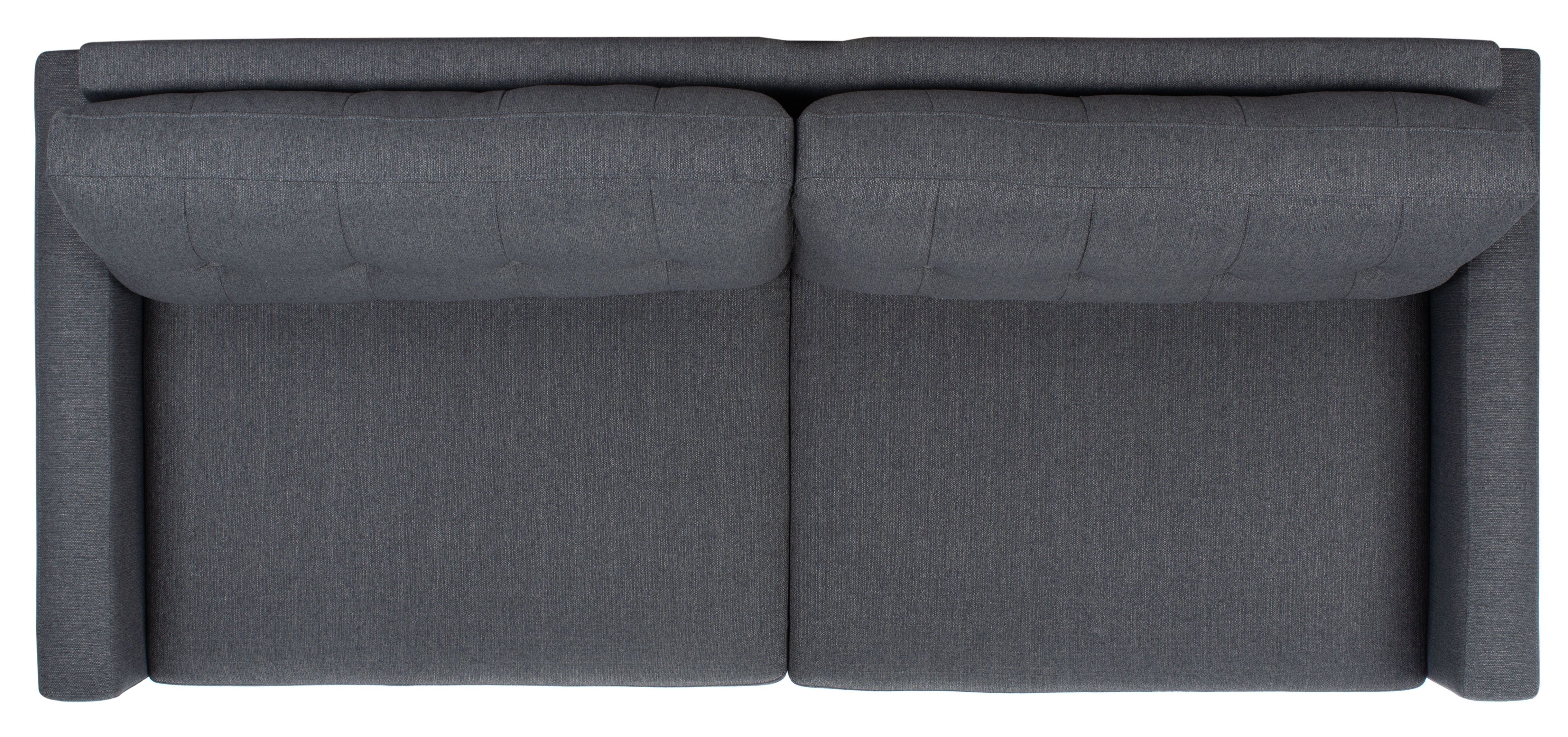 Gneiss Modern Linen Sofa - Slate Grey - Safavieh - Image 5