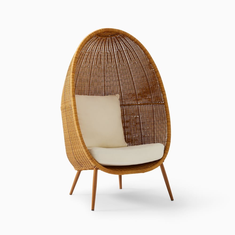 Woven Cave Chair, Natural, WE Kids - Image 0