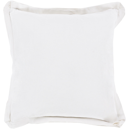 Triple Flange Throw Pillow, 18" x 18", pillow cover only - Image 0