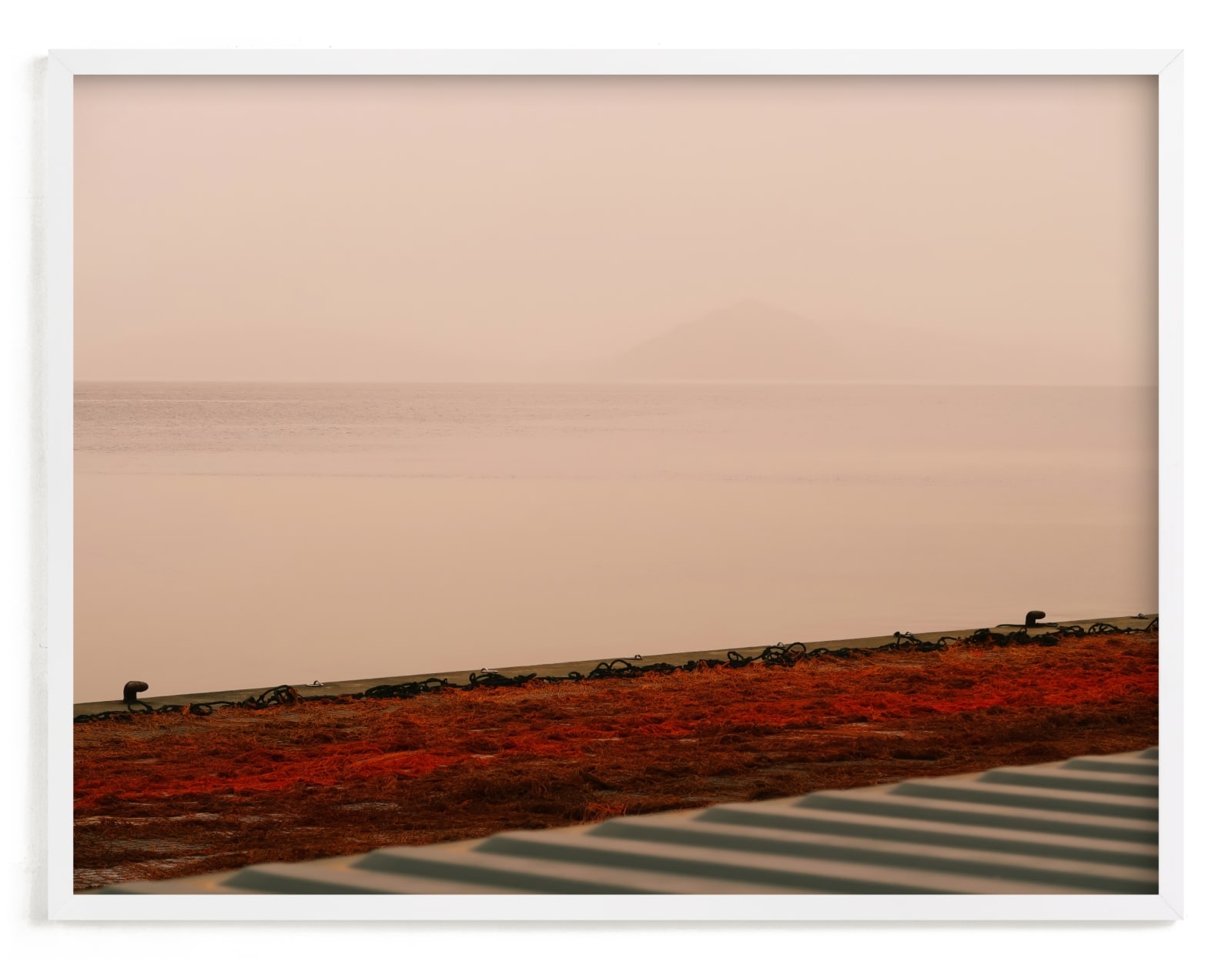 Red Wave, White Mountain Limited Edition Fine Art Print 2 - Image 0