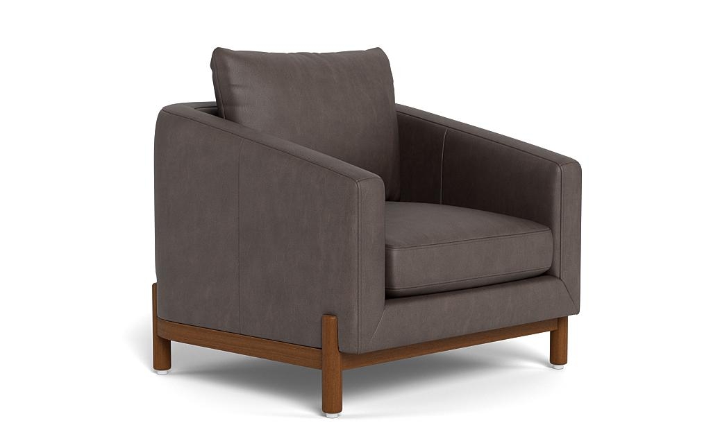 Oslo Leather Accent Chair - Image 1
