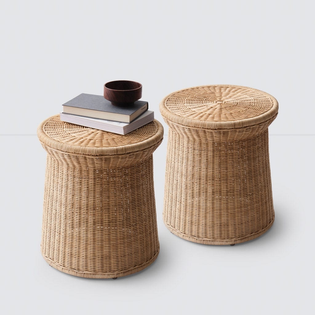 The Citizenry Ora Wicker Side Table | Natural - Image 1