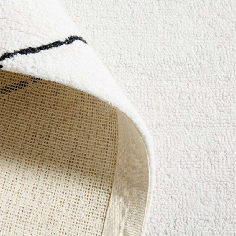 Fez Performance Hand-Tufted White Area Rug 8'x10' - Image 2