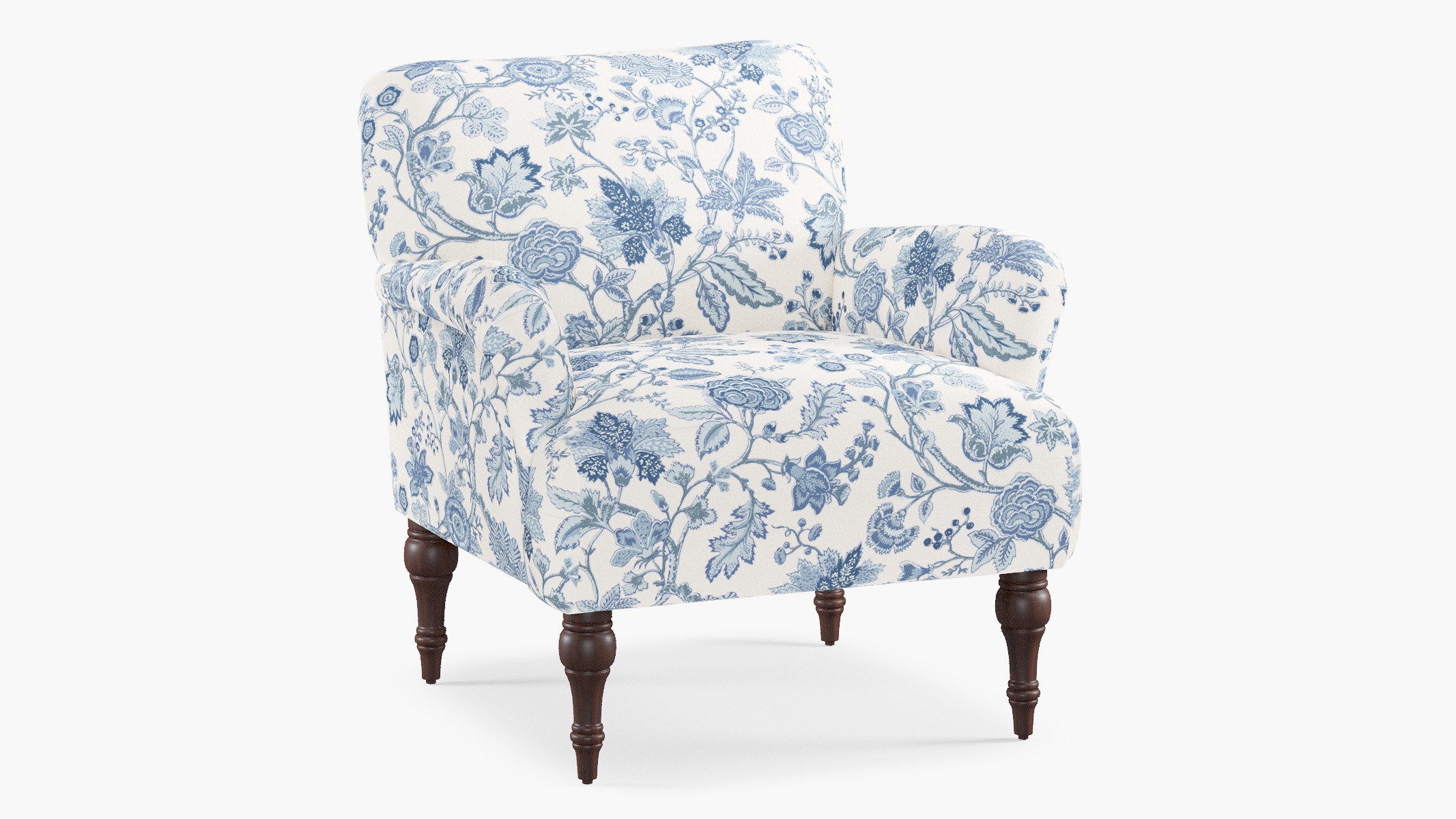 Traditional Accent Chair, Delft La Vendee - Image 1
