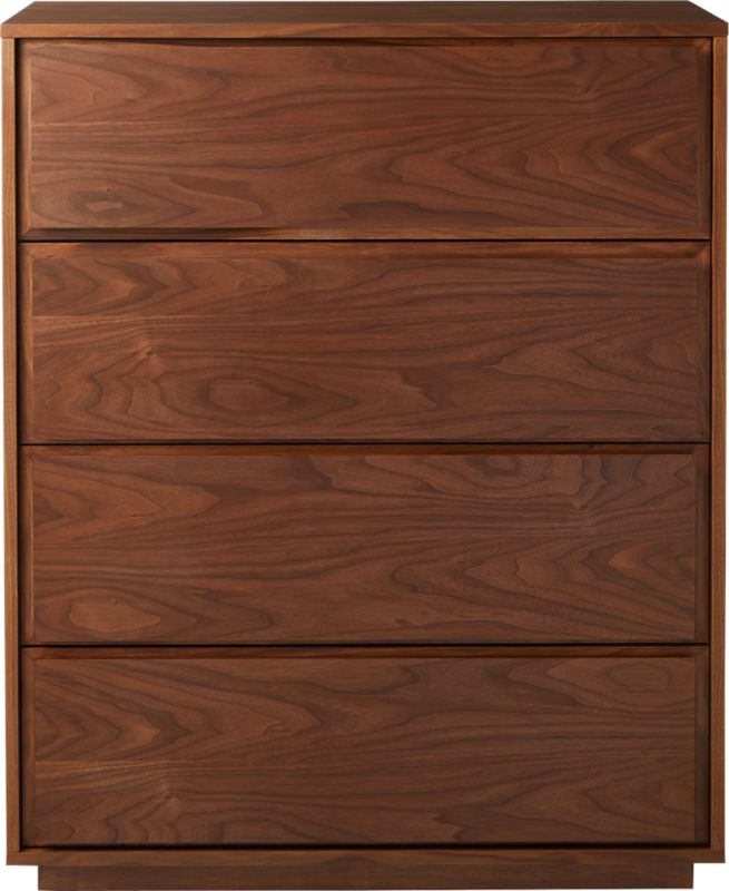 Gallery Walnut Tall Chest - Image 1