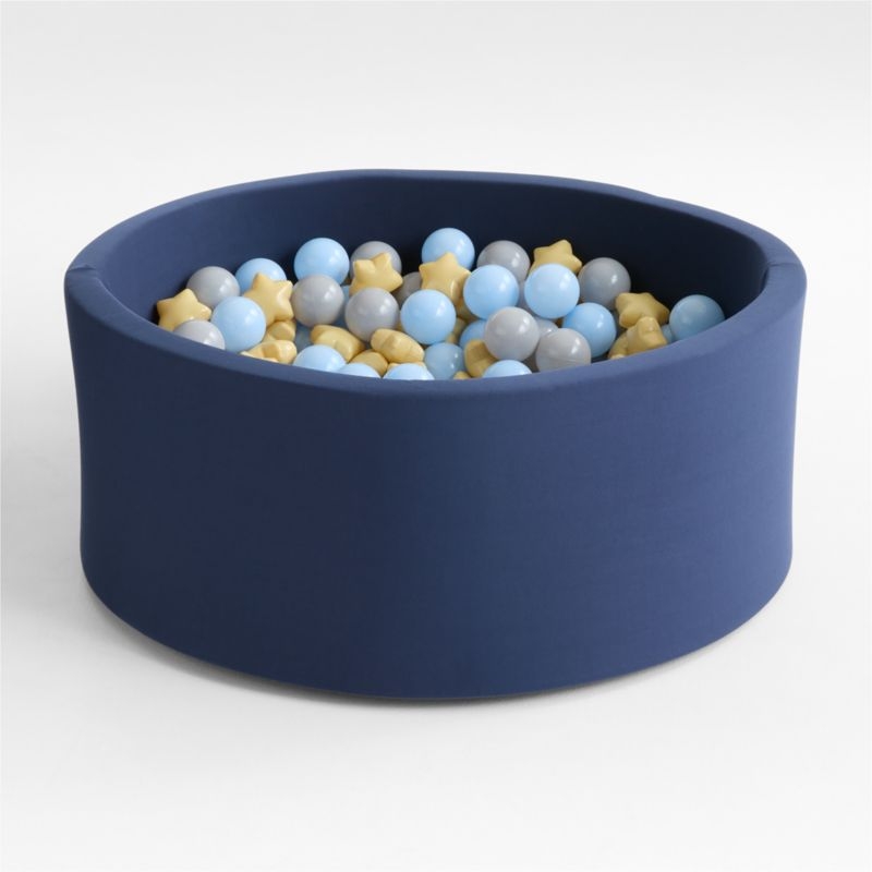 Baby and Toddler Navy Blue Pop-Up Ball Pit - Image 4