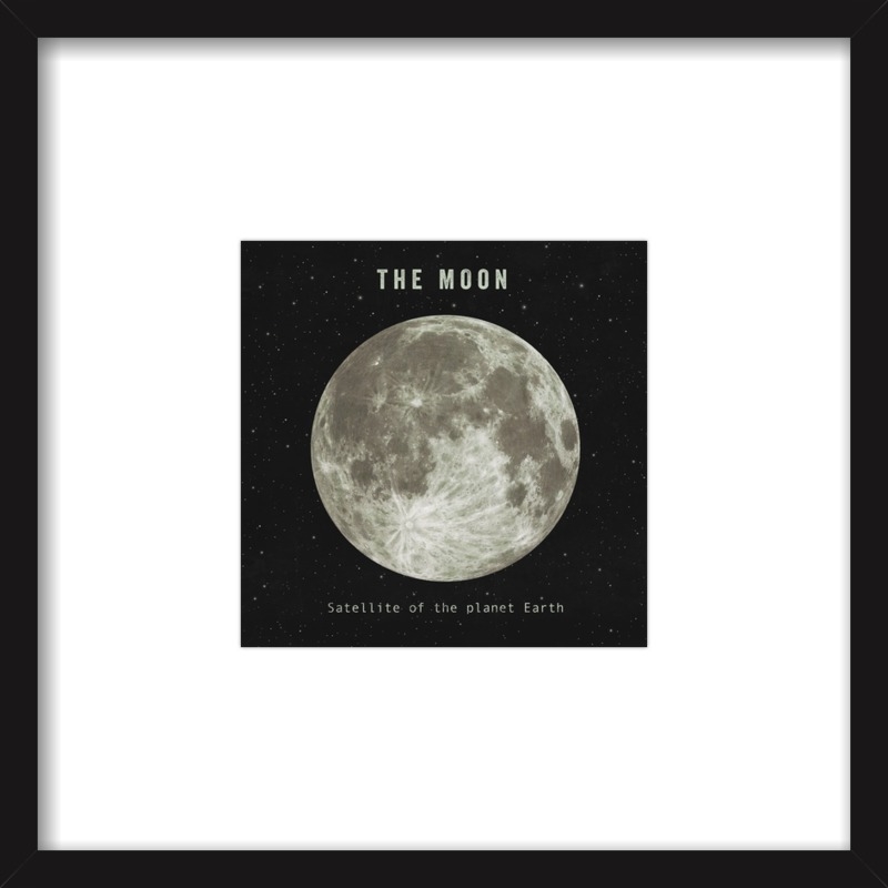 The Moon  by Terry Fan for Artfully Walls PRINT - Image 1