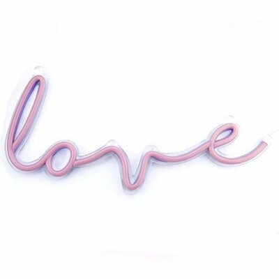 Love Cursive 15.7" Novelty Neon Sign - Image 0