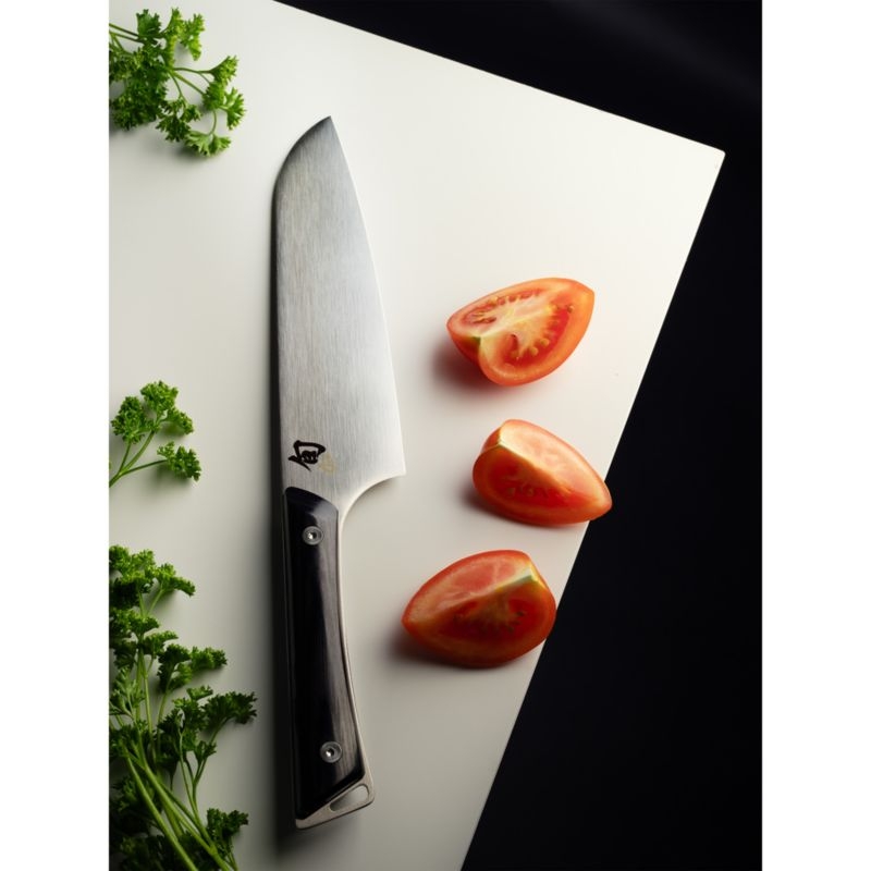 Shun ® Kazahana 7" Santoku Knife - Image 1