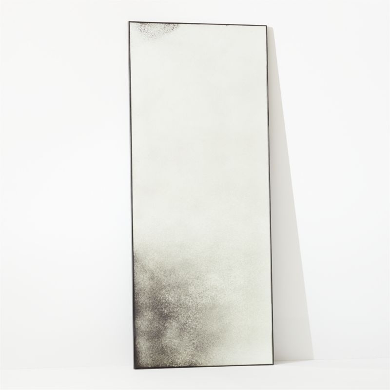 Clooney Antiqued Floor Mirror 32"X76" RESTOCK IN EARLY APRIL,2021 - Image 4