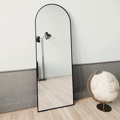 Full Length Mirror Arch Floor Mirror Wall Mirror Hanging Or Leaning Arched-Top Full Body Mirror With Stand For Bedroom, Dressing Room - Image 0