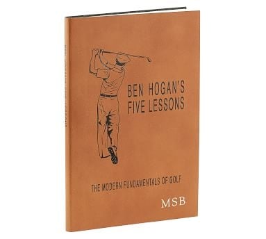 Ben Hogan Golf Leather Book, Tan - Image 1