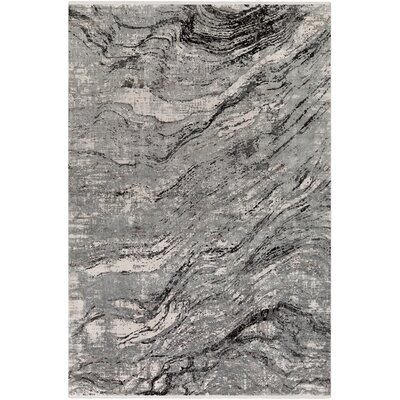 Giuliano Abstract Charcoal/Gray Area Rug - Image 0
