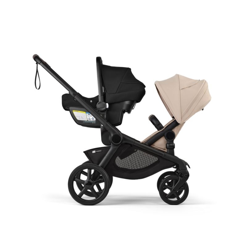 Bugaboo Kangaroo Complete Baby Stroller Desert Taupe Sibling Seat - Image 5