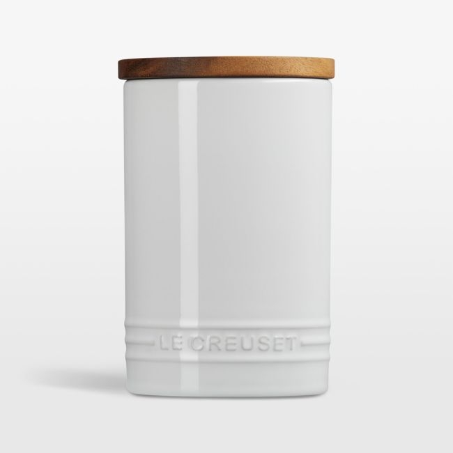 Le Creuset ® 26-Oz. White Stoneware Canister - Image 0
