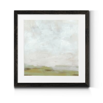 Moss Horizon I - Picture Frame Painting Print - Image 0