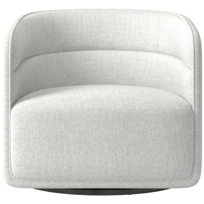 Sai Swivel Chair Elliot Dove - Image 0