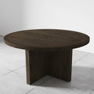 Zaniyah Teak Solid Wood Dining Table - Image 0