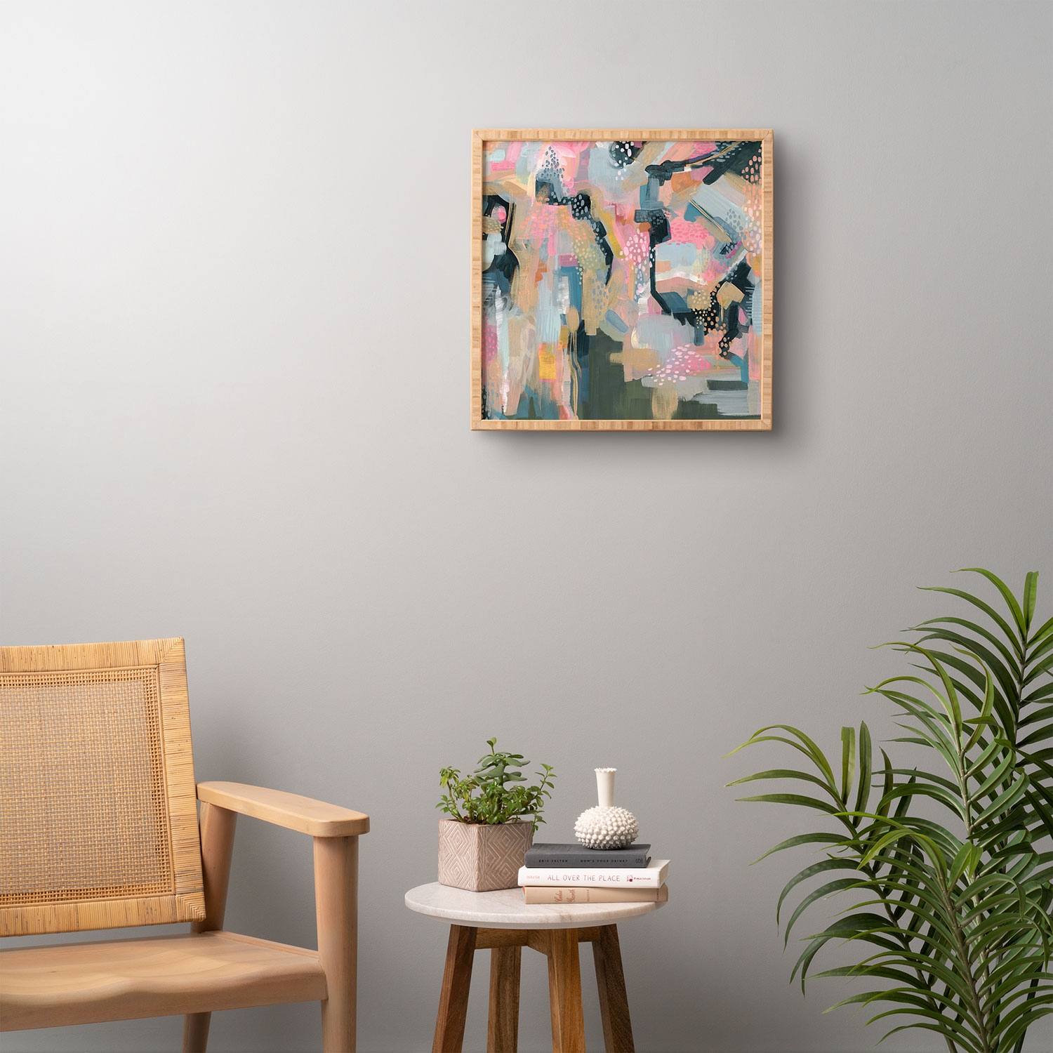 Eye Candy by Stephanie Corfee - Framed Wall Art Bamboo 20" x 20" - Image 3