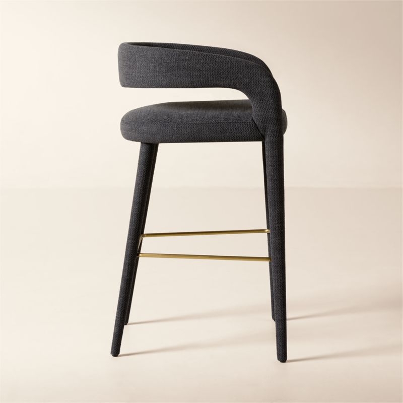 Lisette Bar Stool Coverlet Wheat - Image 1