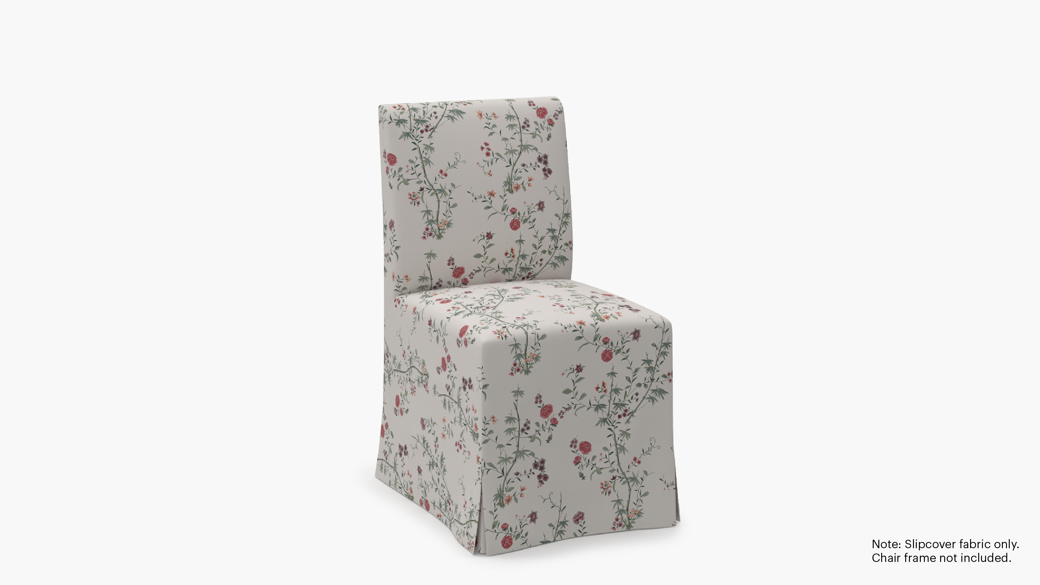 Slipcovered Signature Dining Chair - Cover Only, Multi Bamboo Garden - Image 1