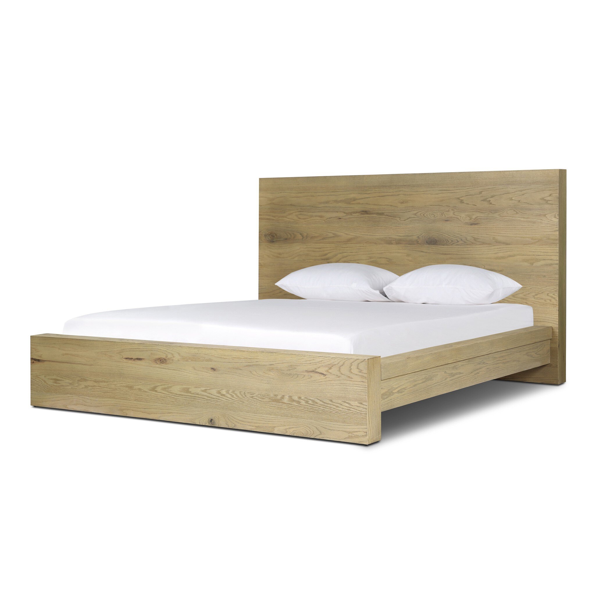 Torrington Bed - Sandy Oak Resawn - Image 1