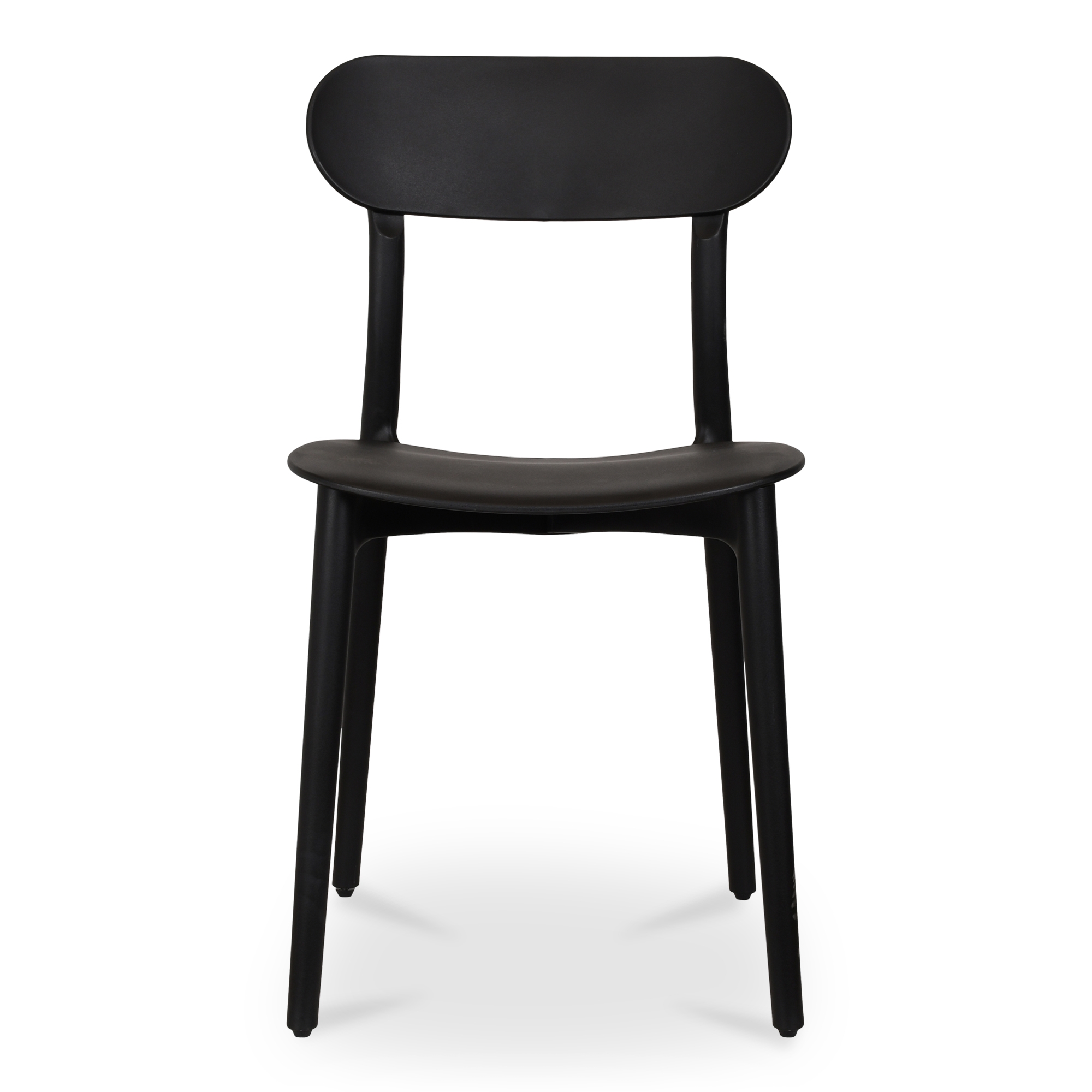 Kent Outdoor Dining Chair Black - Set Of Two - Image 2