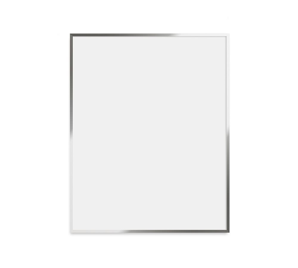 Metal Gallery Frame, No Mat, 24x30 - Bright Silver - Image 0