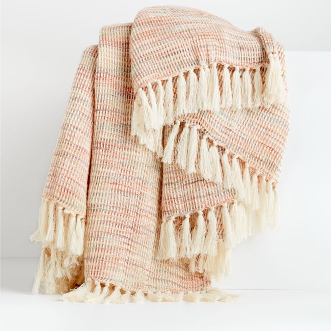 Cyril Waffle Weave Throw Blanket, 40" x 70" - Image 0
