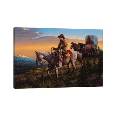 On Timberline Pass by Joe Velazquez - Wrapped Canvas Painting - Image 0
