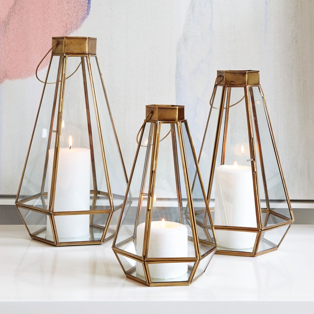 Faceted Lantern, All 3 Sizes Set - Image 0
