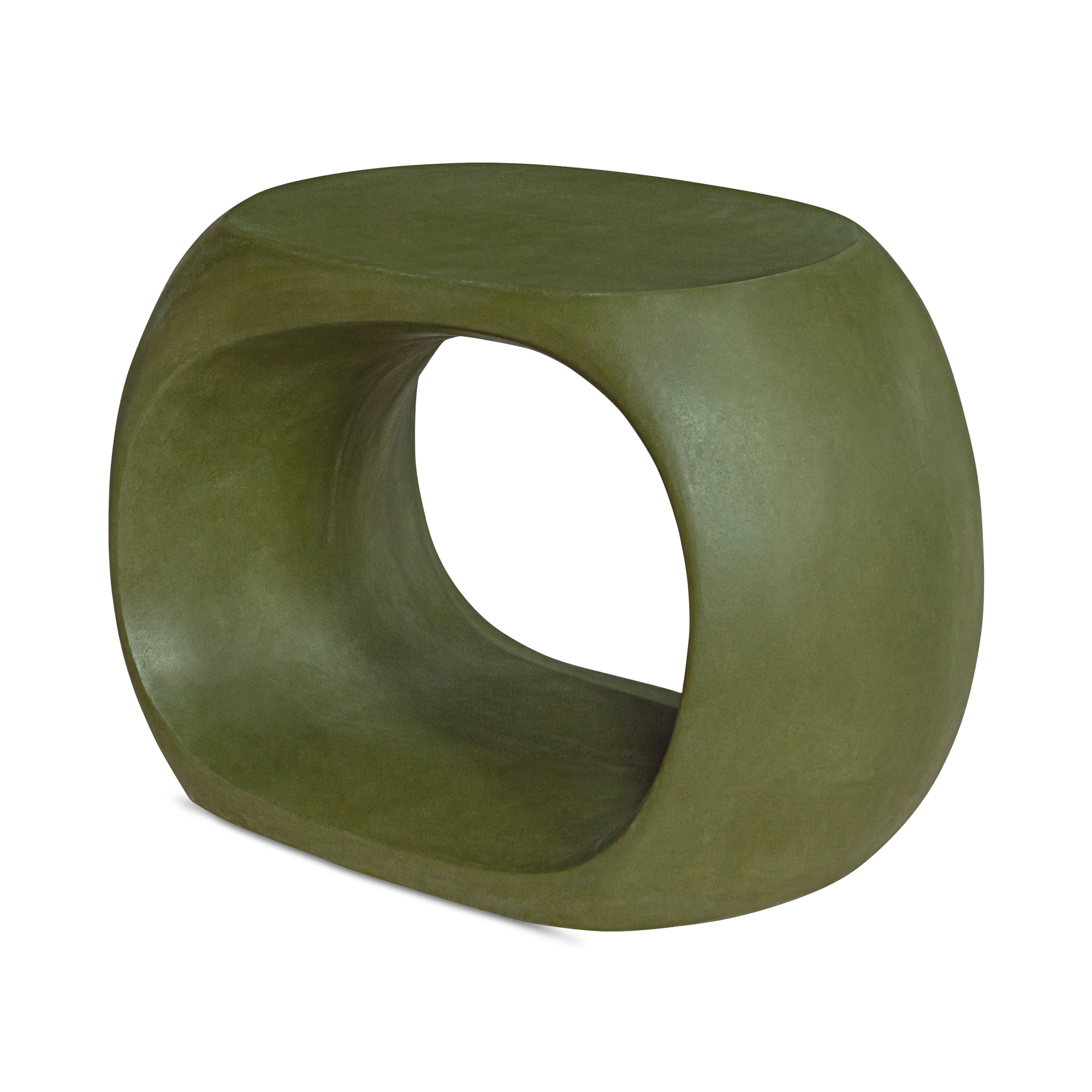Albers Outdoor Stool Green - Image 1