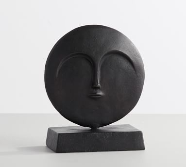 Decorative Bronze Calm Object, 6"W x 7.25"H - Image 4