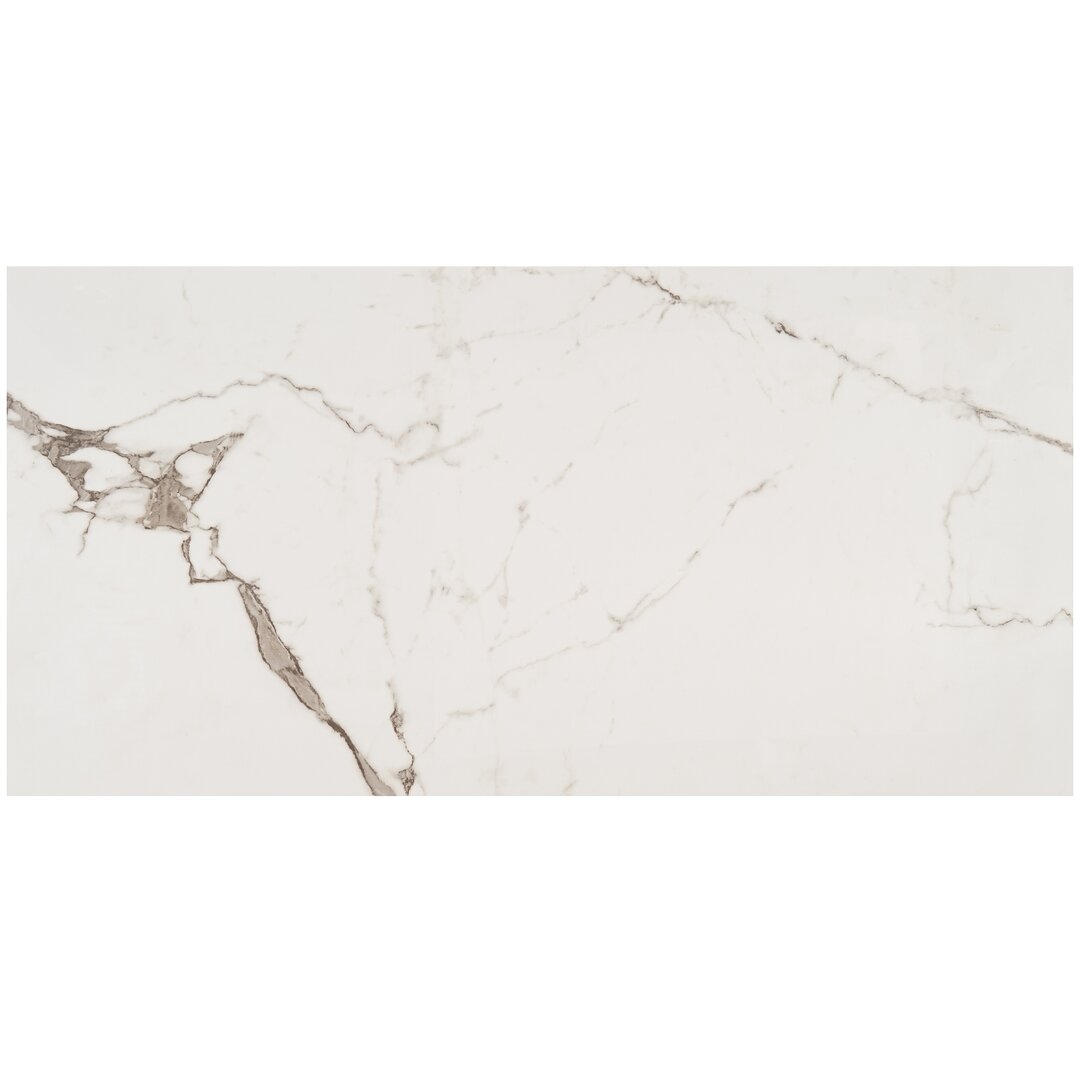 Bond Tile Saroshi 24"" x 47"" Polished Marble Look Porcelain Floor and Wall Tile (15.5 Sq. Ft. / Case) - Image 0