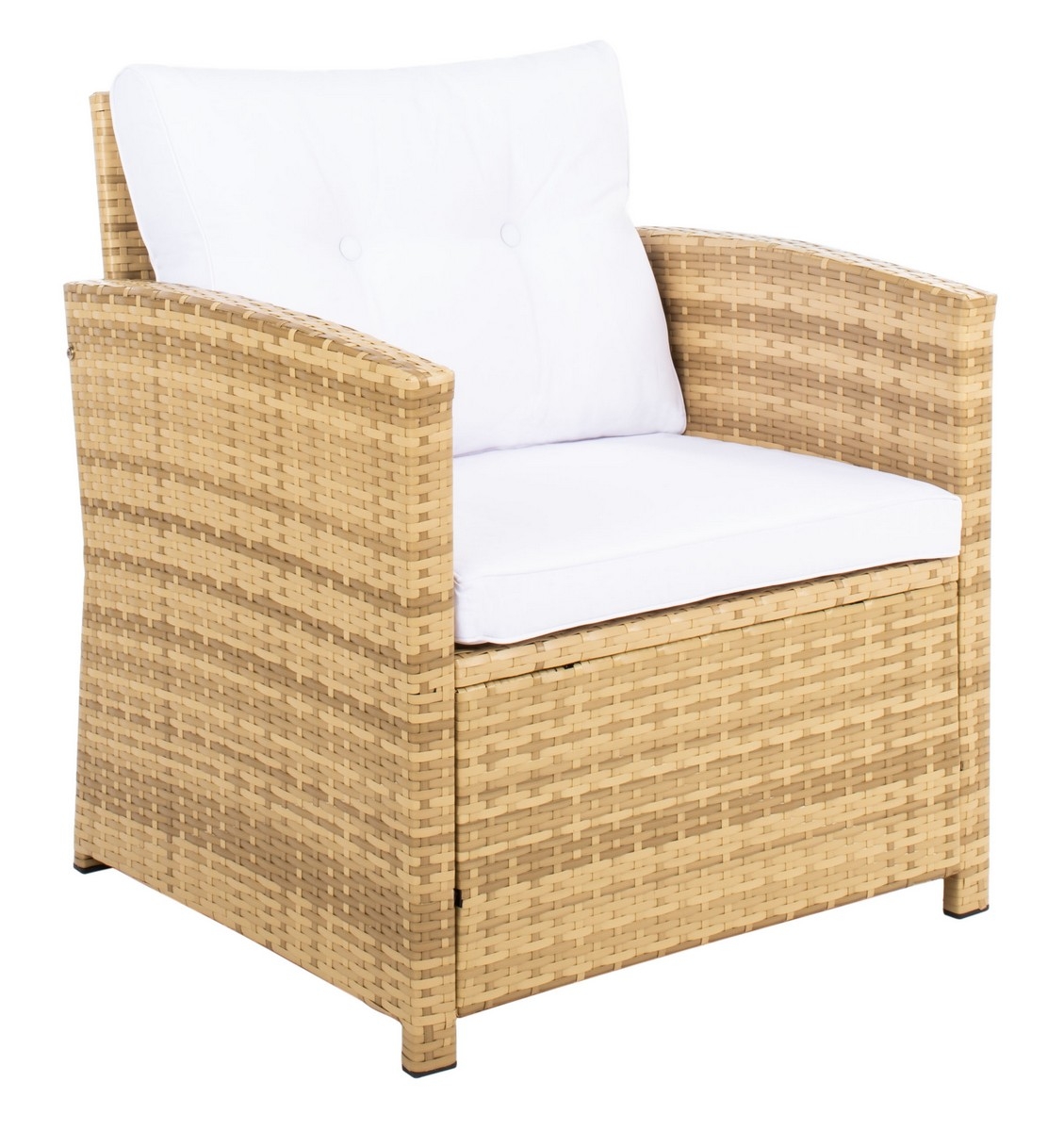 Vellor 4Pc Living Set - Natural / White - Safavieh - Image 8