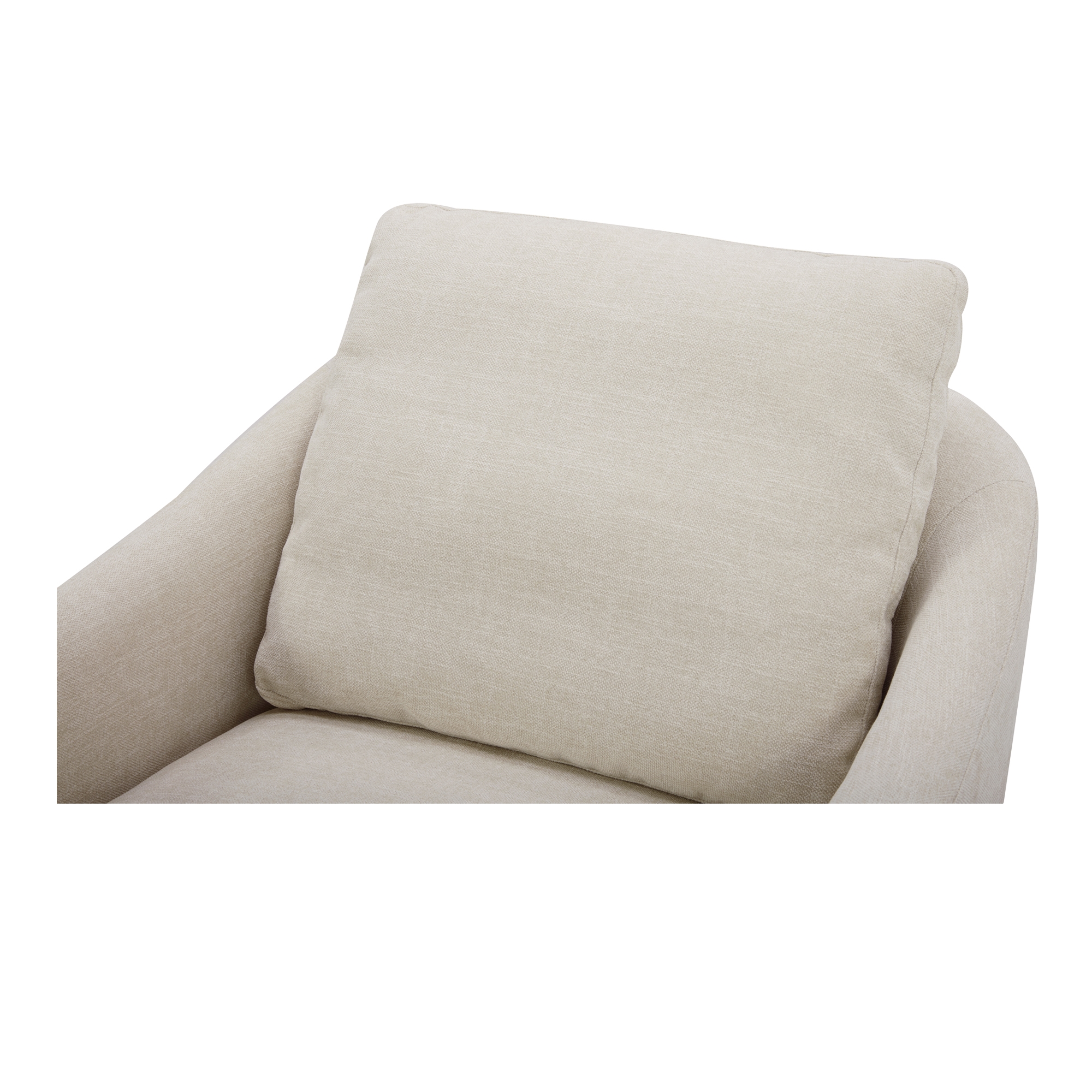 Linden Swivel Chair Soft Beige - Image 5