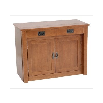 Esita Shaker Mission Style Expanding Accent Cabinet - Image 0