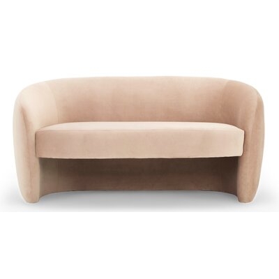 Macide 60.6" Wide Flared Arm Loveseat - Image 0
