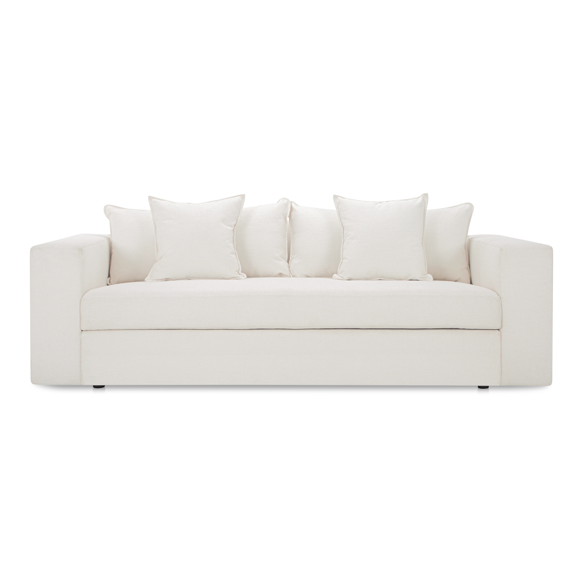 Kiran Sleeper Sofa White - Image 0