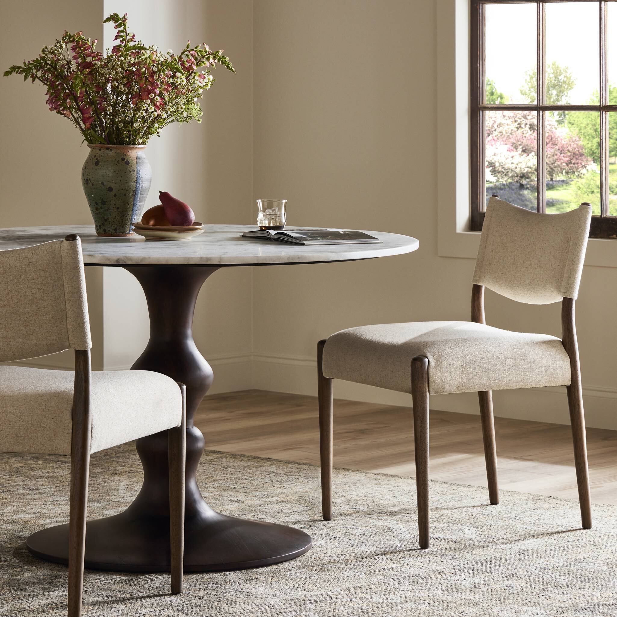 Jayla Armless Dining Chair - Antwerp Natural - Image 3