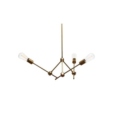 Demaria 3 - Light Sputnik Modern Linear Chandelier - Image 0